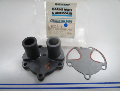 *NEW OEM* 0810 Mercury Quicksilver Water Pump Cover Assembly 87631A 4