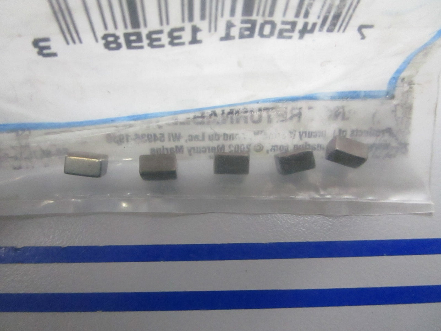 NEW OEM (LOT OF 5) 28-30281 Mercury Quicksilver Key 0810