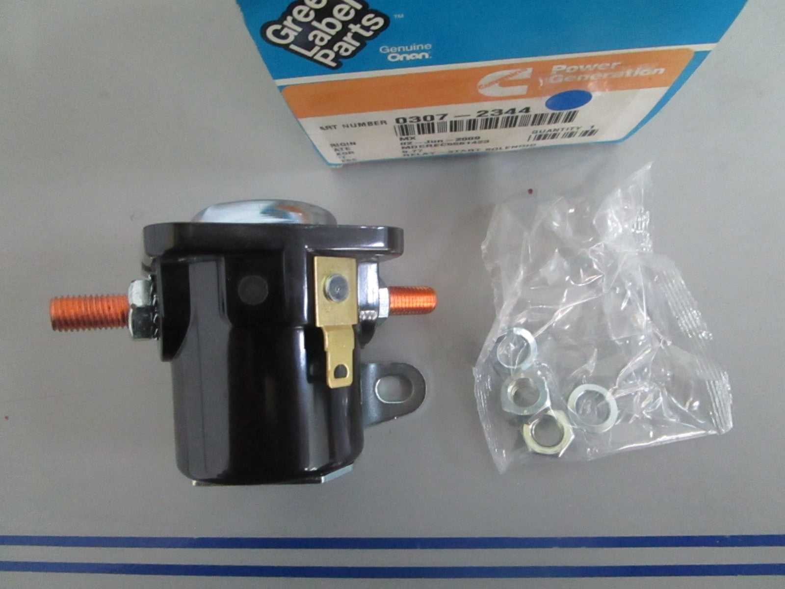 *NEW OEM* 0820 Onan Cummins Starter Solenoid Relay 0307-2344