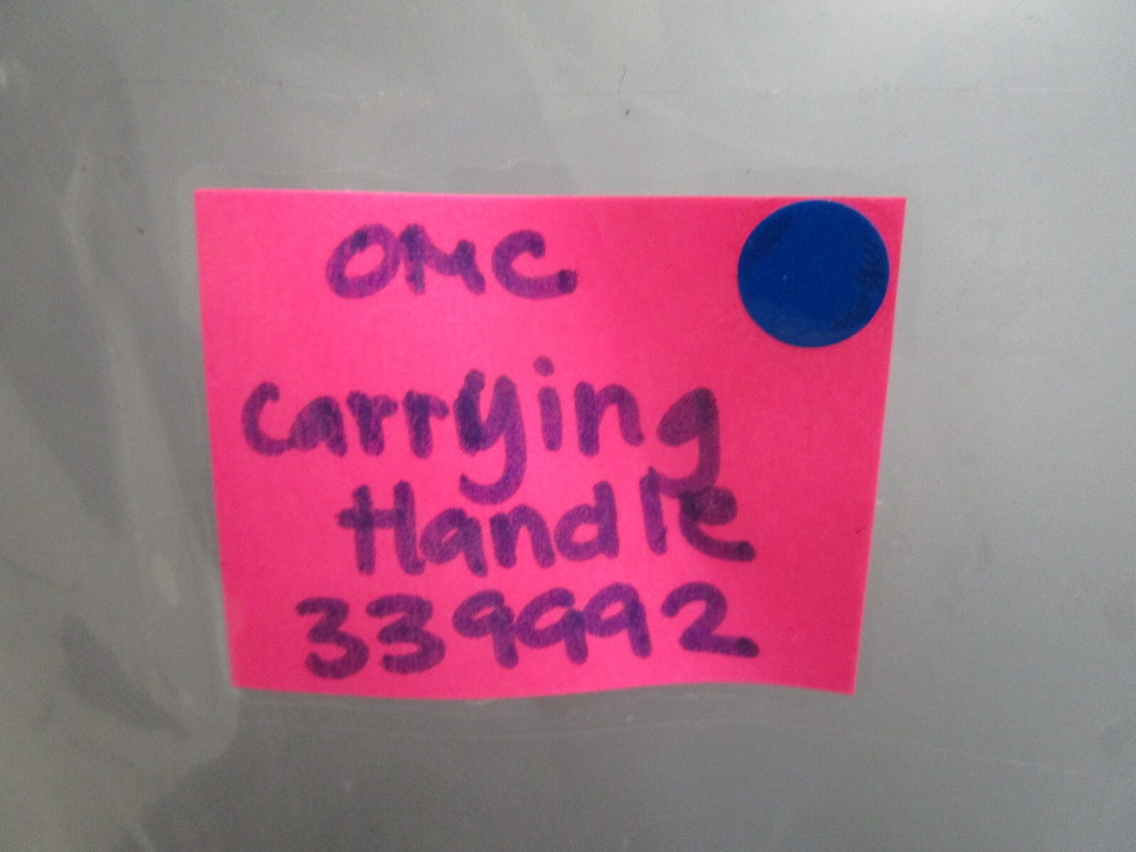 *NEW OEM* 0820 OMC Johnson Evinrude Carrying Handle 339992 0339992