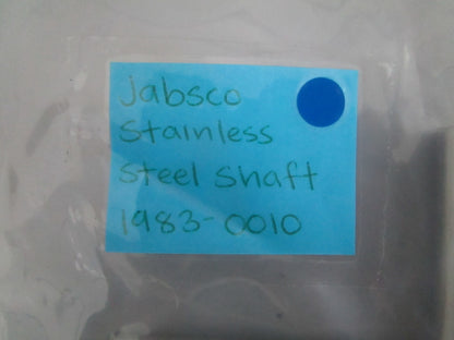 *NEW OEM* 0820 Jabsco Stainless Steel Shaft 1983-0010