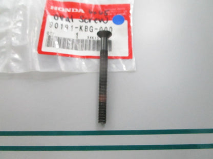 NEW OEM 90191-KBG-000 Honda 6 x 65 Oval Screw 0810