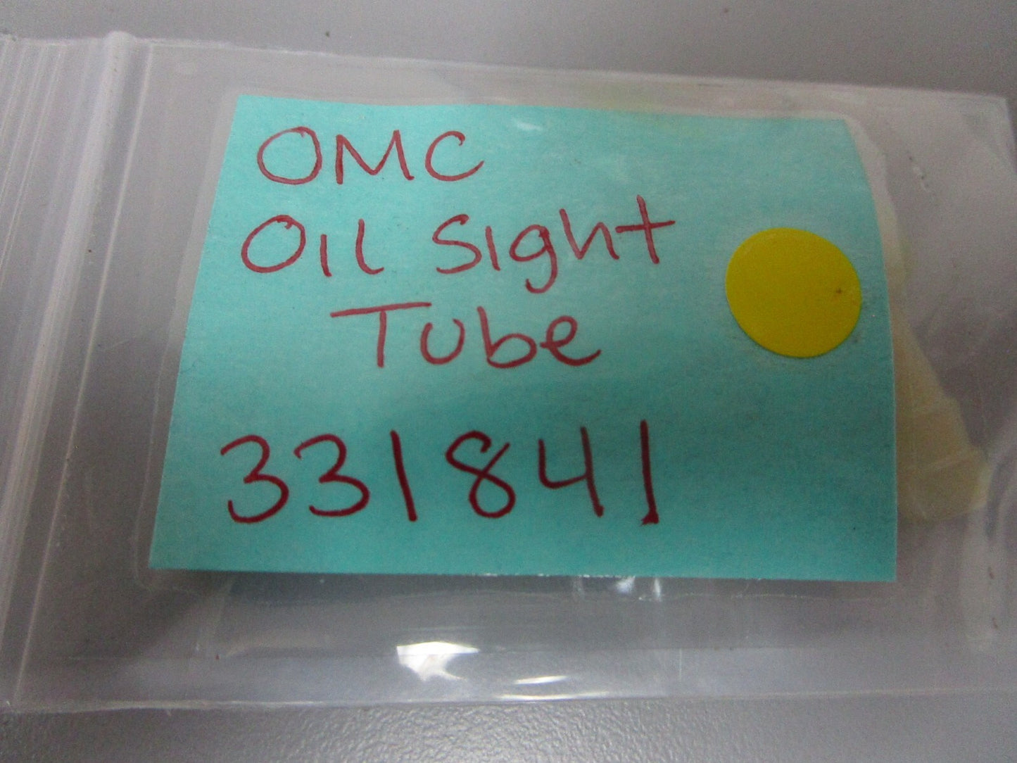 *NEW OEM* 0810 OMC Johnson Evinrude Oil Sight Tube 331841 0331841