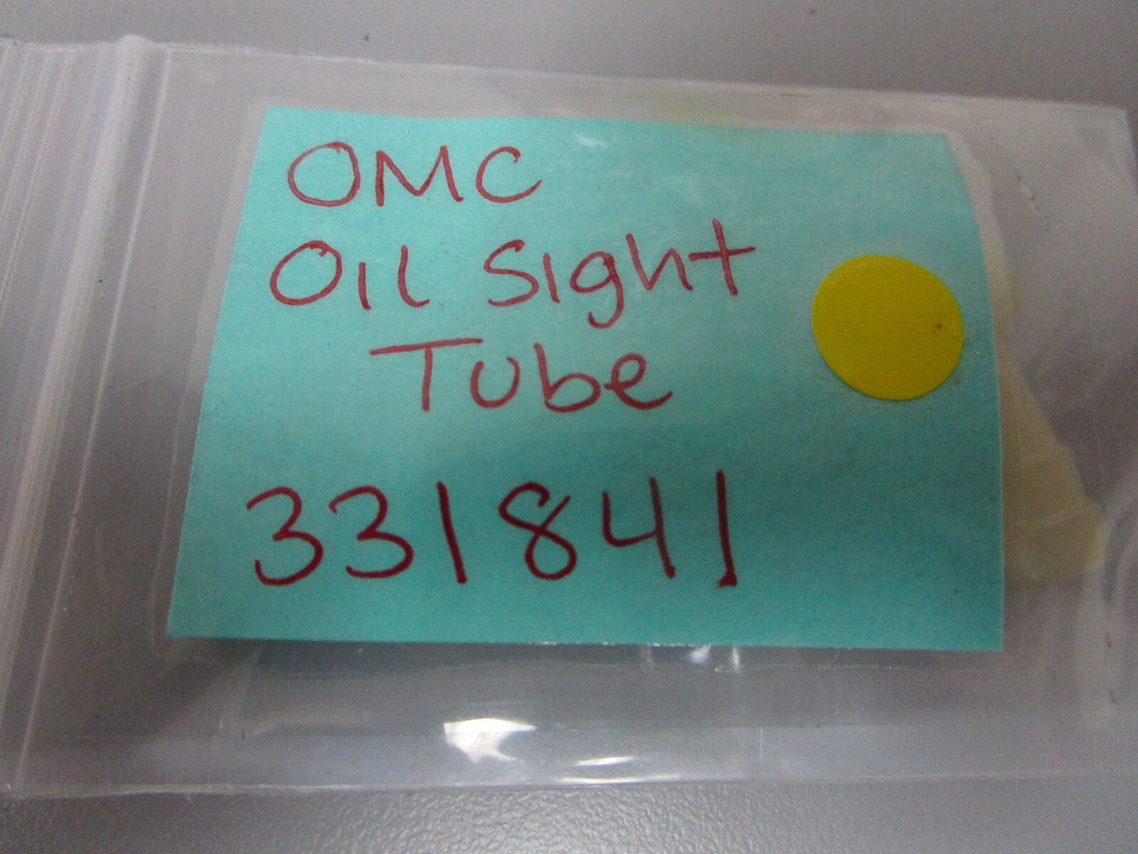 *NEW OEM* 0810 OMC Johnson Evinrude Oil Sight Tube 331841 0331841