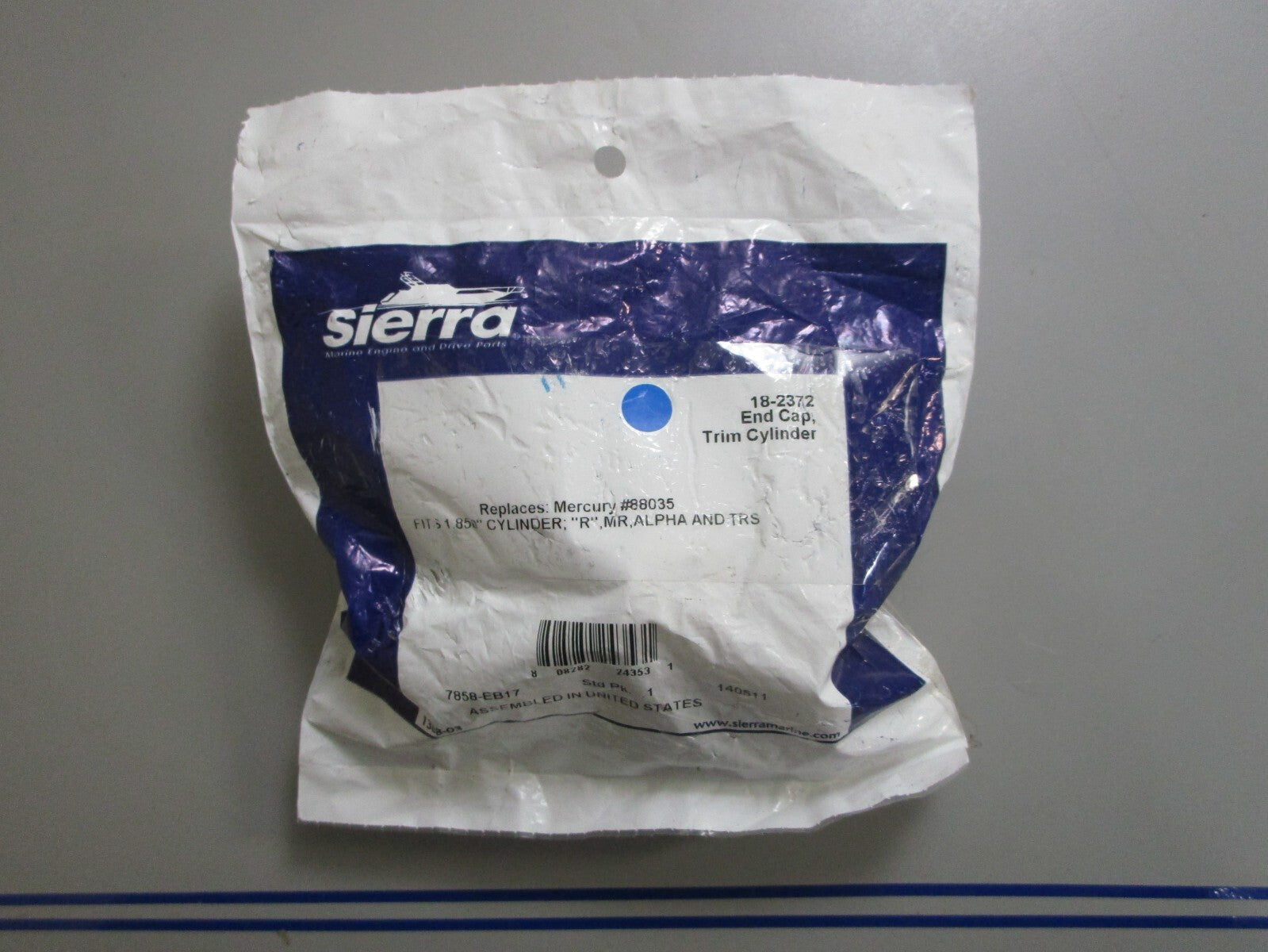 *NEW* 0810 Sierra Carburetor Kit 18-2372 Replaces: Mercury 88035