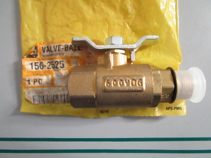 NEW OEM 156-2525 CAT Ball Valve 0820
