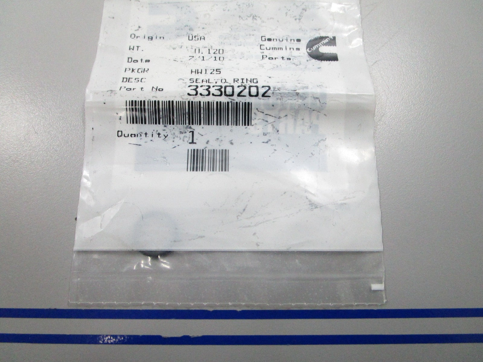*NEW OEM* 0810 Cummins O-Ring 3330202