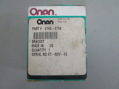 *NEW OEM* 0820 Onan Bracket 0166-0794