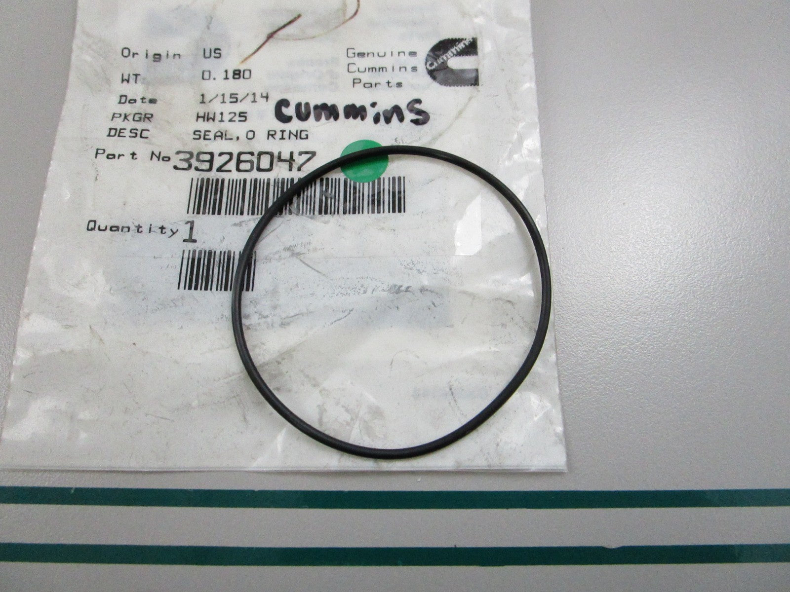 NEW OEM 3926047 Cummins O-Ring Seal 0810