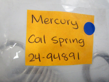 NEW OEM 24-94891 Mercury Quicksilver Coil Spring 0810