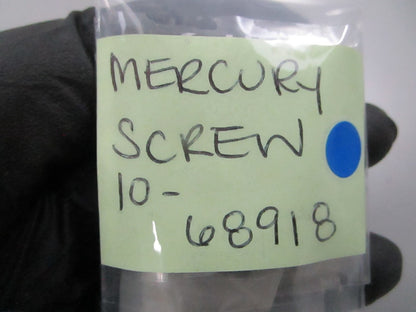 *NEW OEM* (LOT OF 2) 0810 Mercury Quicksilver Screw 10-68918