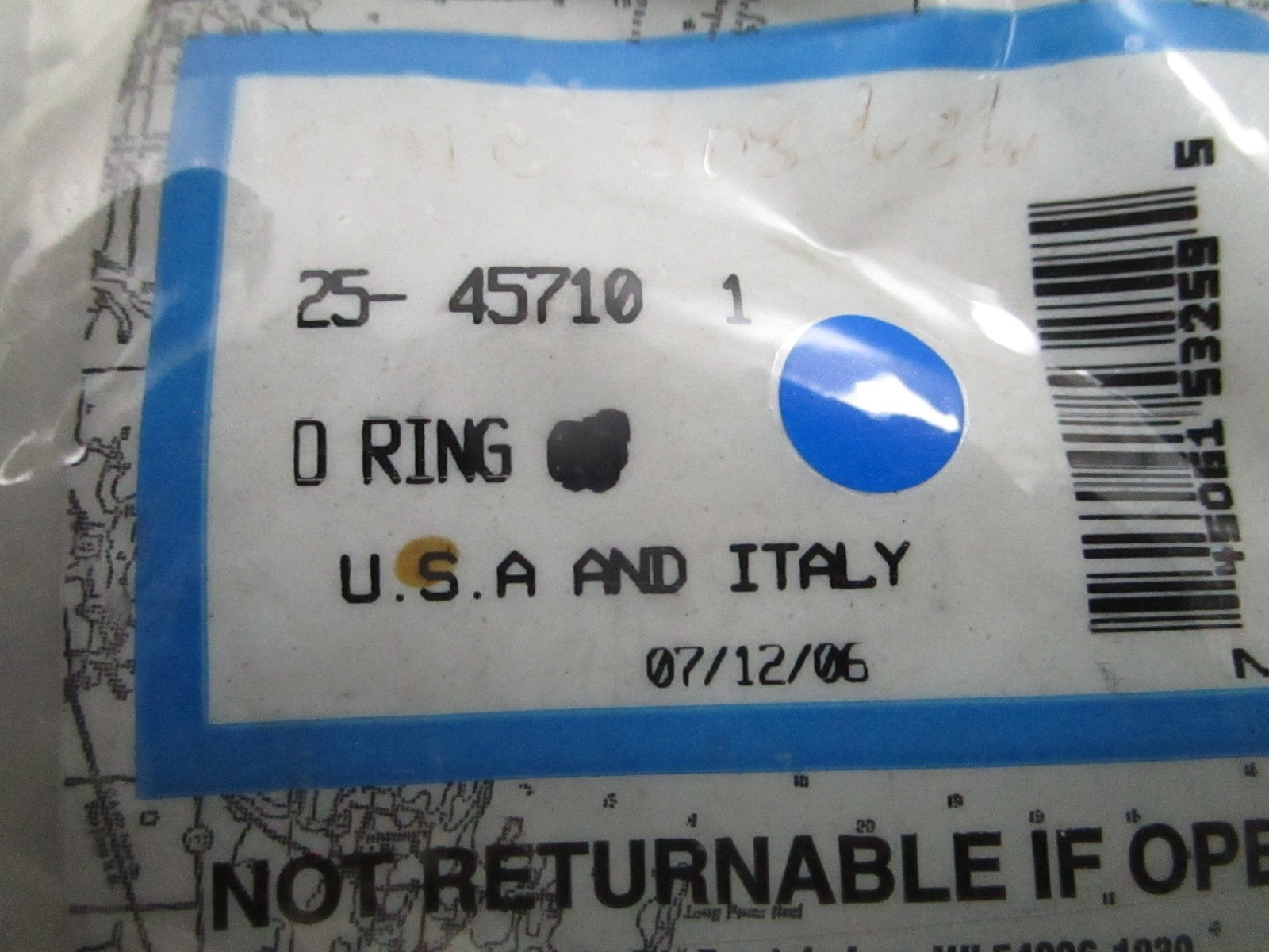 *NEW OEM* (LOT OF 2) 0810 Mercury Quicksilver O-Ring 25-45710