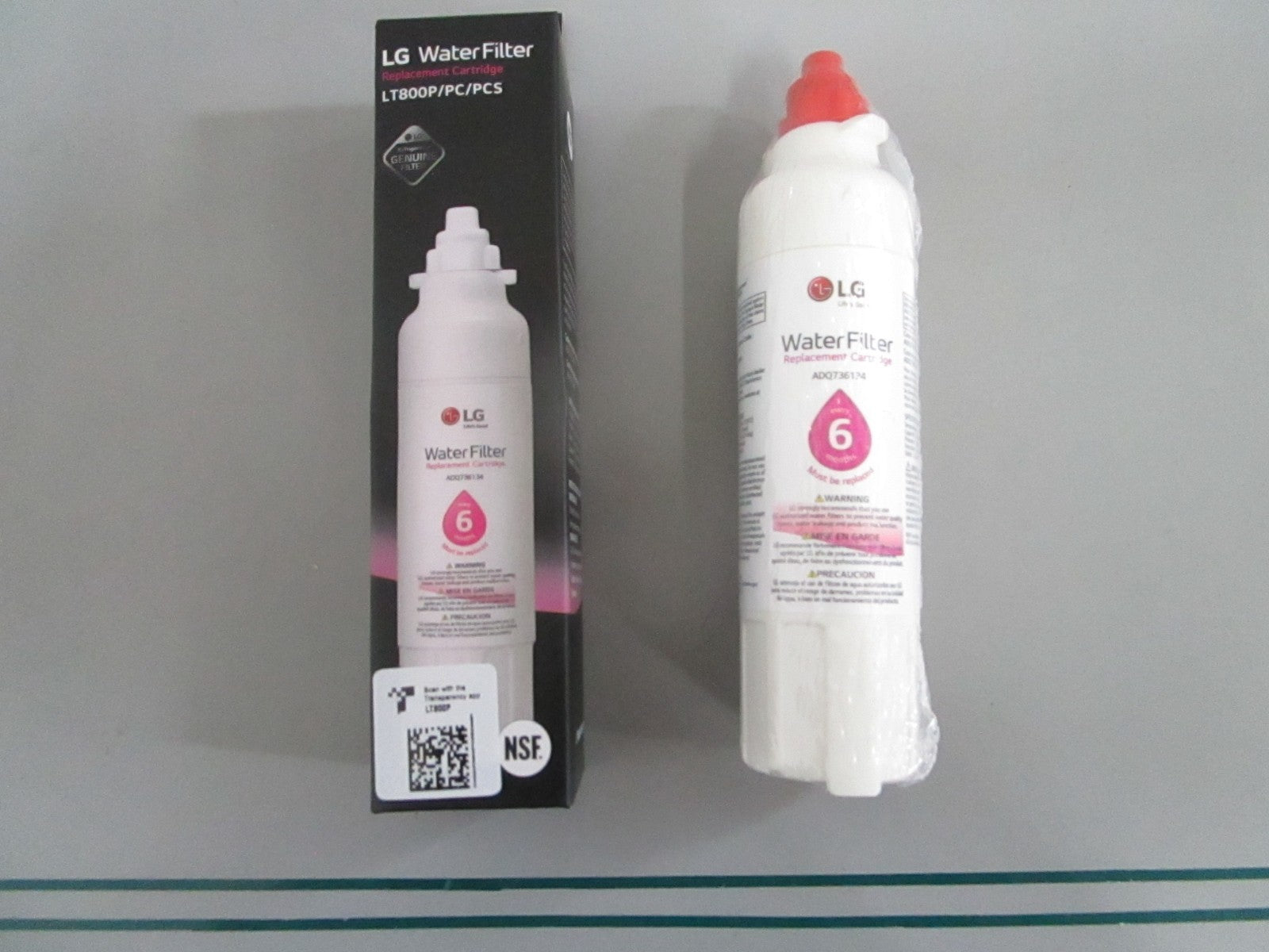 LG NEW OEM Refrigerator Water Filter ADQ73613401 LT800P LT800PC NOS Genuine 0820