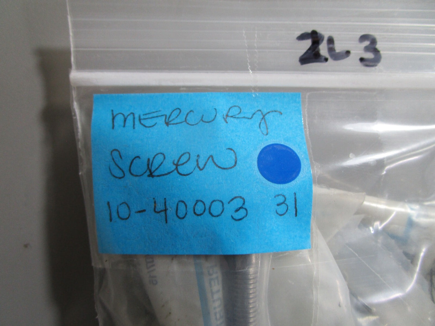 *NEW OEM* (LOT OF 3) 0810 Mercury Quicksilver Screw 10-40003 31