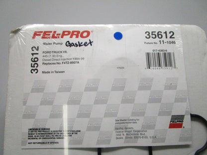 *NEW* 0810 Fel-Pro Gasket 35612 Replaces: F4TZ-8507A