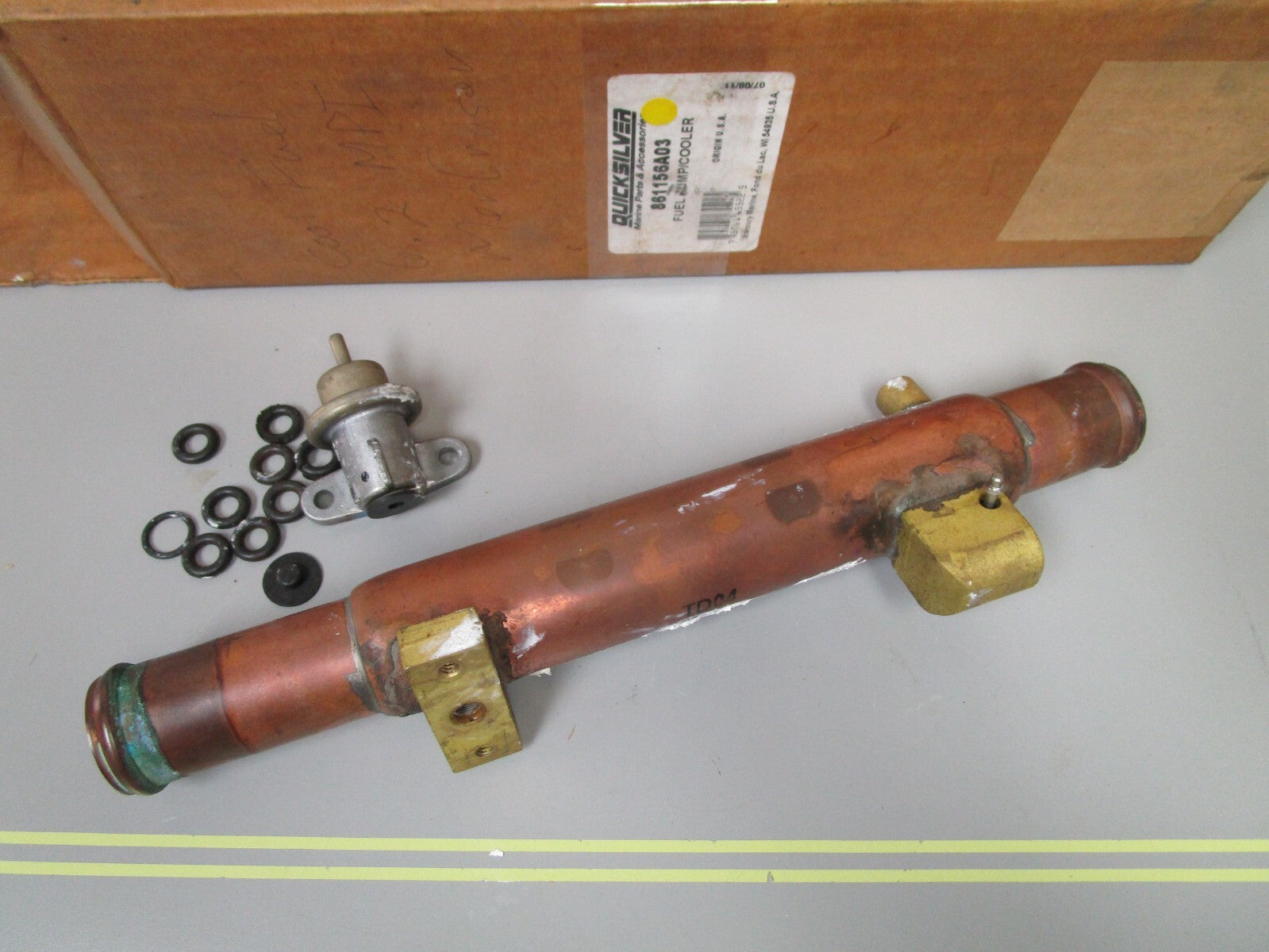 *NEW OEM* 0720 Mercury Quicksilver Fuel Cooler & Regulator Assembly 861126A1