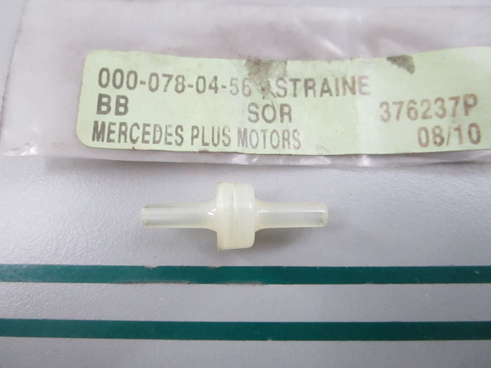 NEW OEM 0000780456 Mercedes-Benz Vacuum Pump Filter 0810