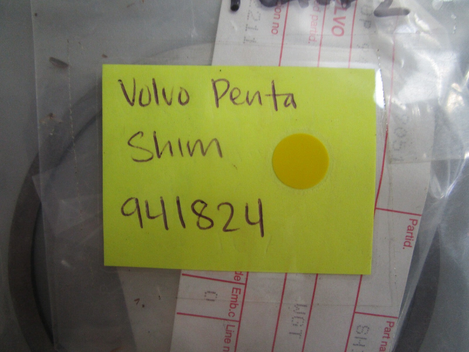 *NEW OEM* (LOT OF 2) 0810 Volvo Penta Shim 941824