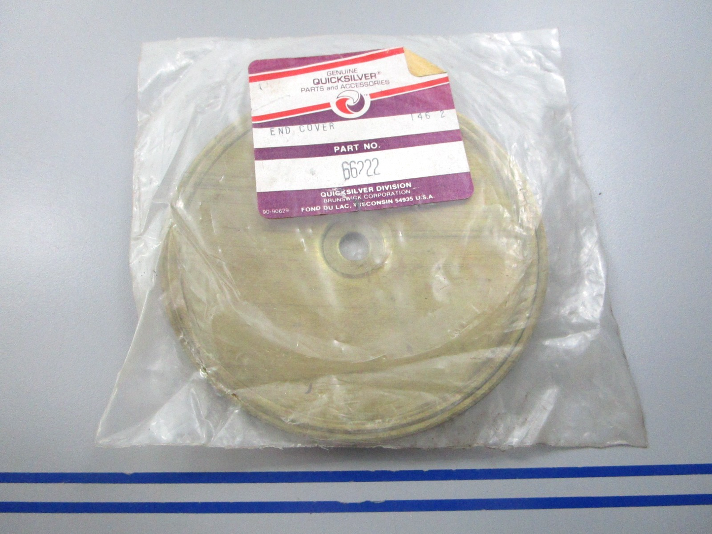 NEW OEM 66222 Mercury Quicksilver End Cover 0810