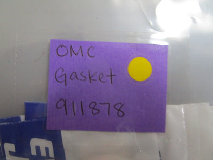*NEW OEM* (LOT OF 3) 0810 OMC Johnson Evinrude Gasket 911878 0911878