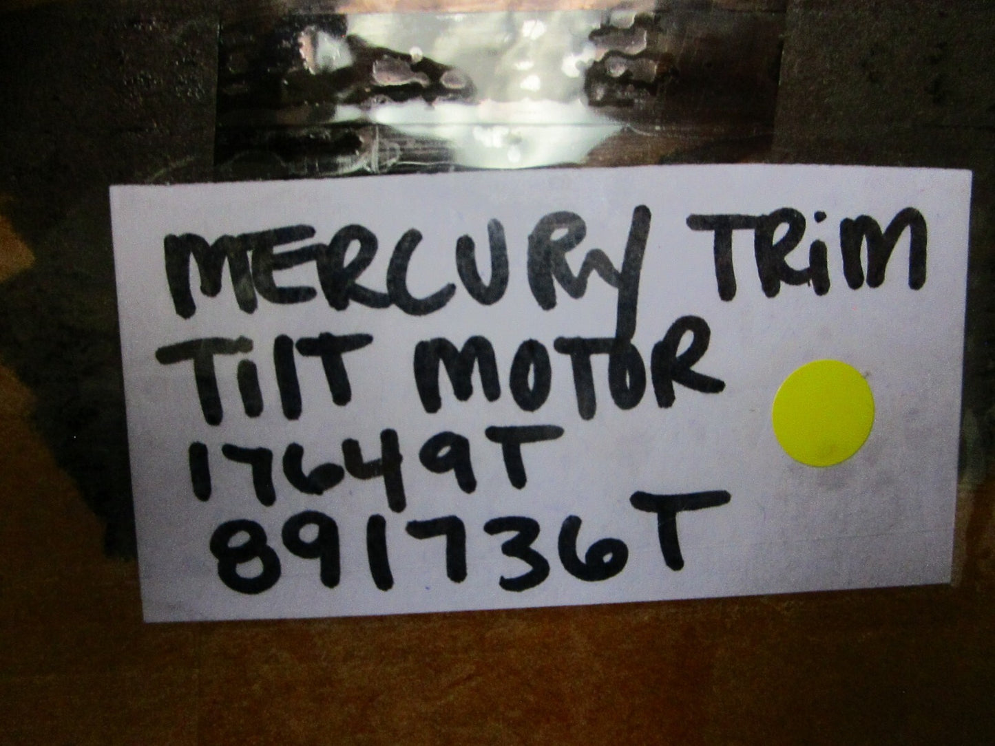 *NEW OEM* 0720 Mercury Quicksilver 3 Wire Trim Tilt Motor Assembly 17649T 891736