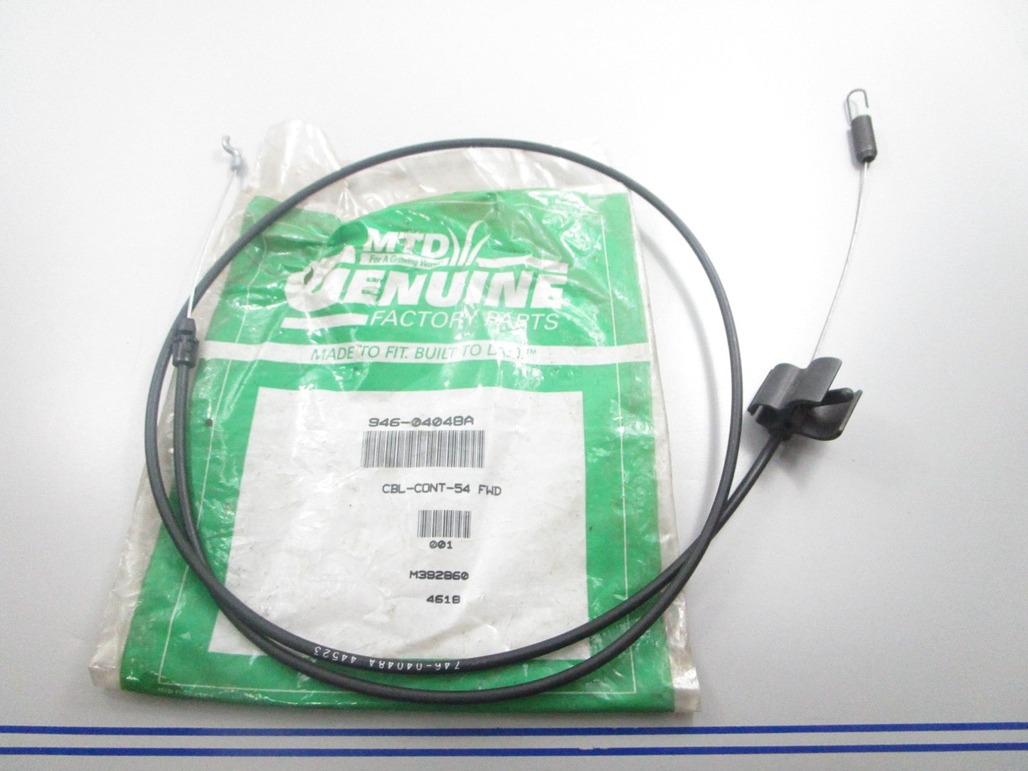 *NEW OEM* 0810 MTD Control Cable 946-04048A