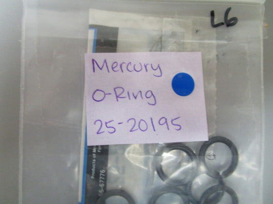 *NEW OEM* (LOT OF 6) 0810 Mercury Quicksilver O-Ring 25-20195