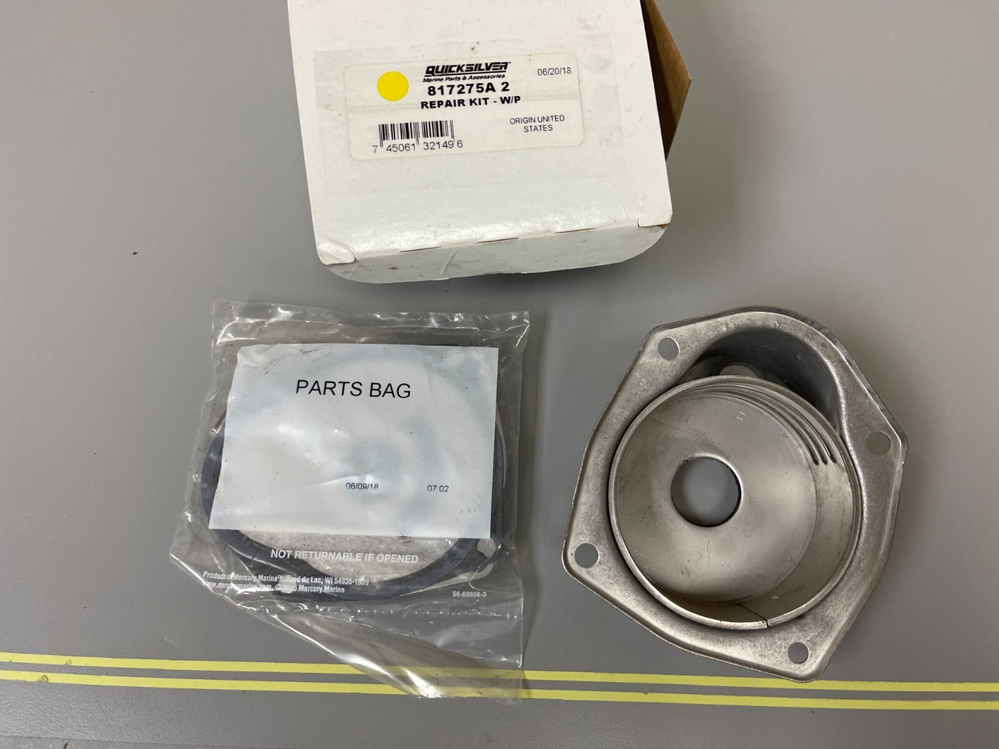 *NEW OEM* 0720 Mercury Quicksilver Water Pump Repair Kit 817275A2