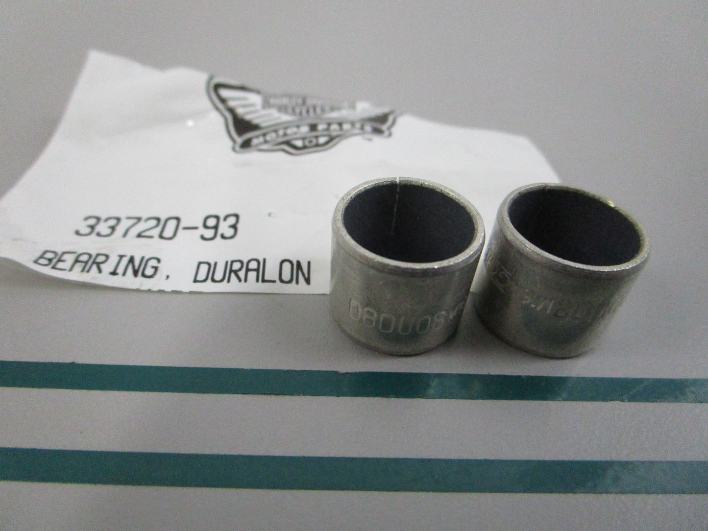 NEW OEM (LOT OF 2) 33720-93 Harley Davidson Duralon Bearing 0810