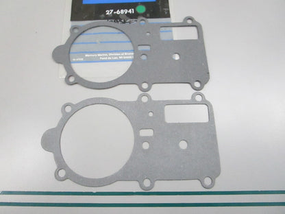 NEW OEM (LOT OF 2) 27-68941 Mercury Quicksilver Gasket 0810