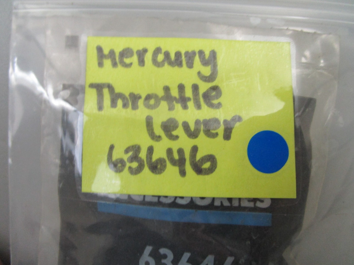 *NEW OEM* 0810 Mercury Quicksilver Throttle Lever 63696