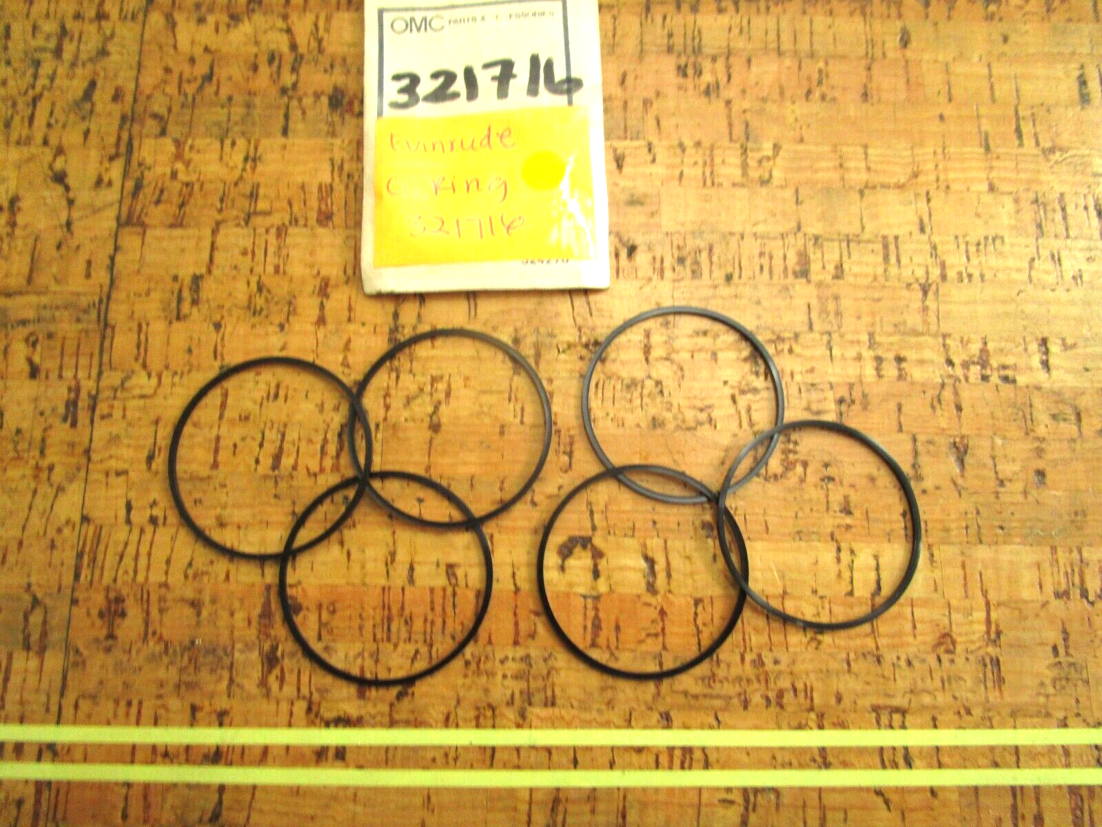 *NEW OEM* (LOT OF 6) 0750 OMC Johnson Evinrude O-RING 321716 0321716