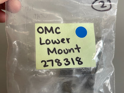 *NEW OEM* 0810 OMC Johnson Evinrude Lower Mount 278318 0278318