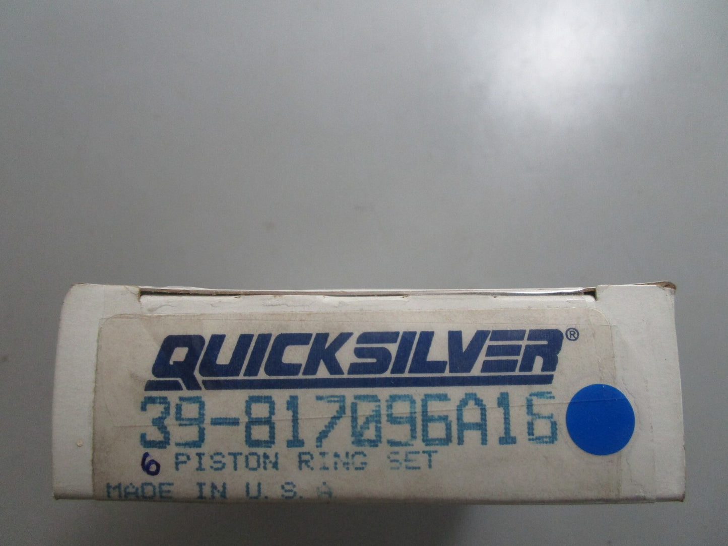 *NEW OEM* 0810 Mercury Quicksilver Piston Ring Set 39-817096A16