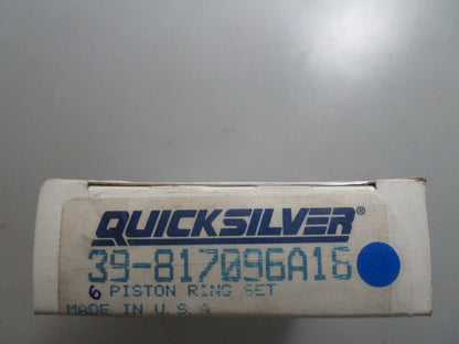 *NEW OEM* 0810 Mercury Quicksilver Piston Ring Set 39-817096A16