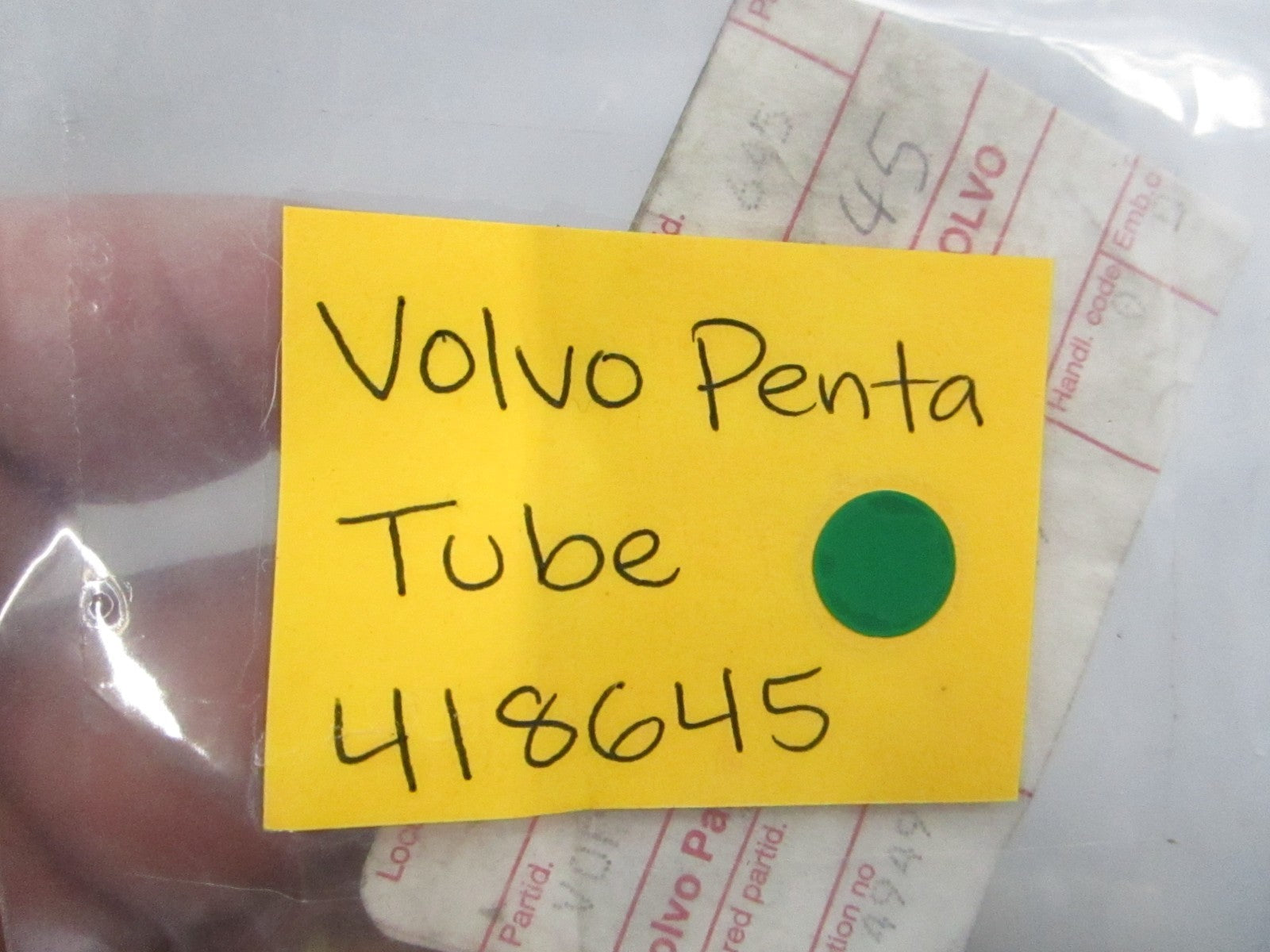 NEW OEM 418645 Volvo Penta Tube 0810