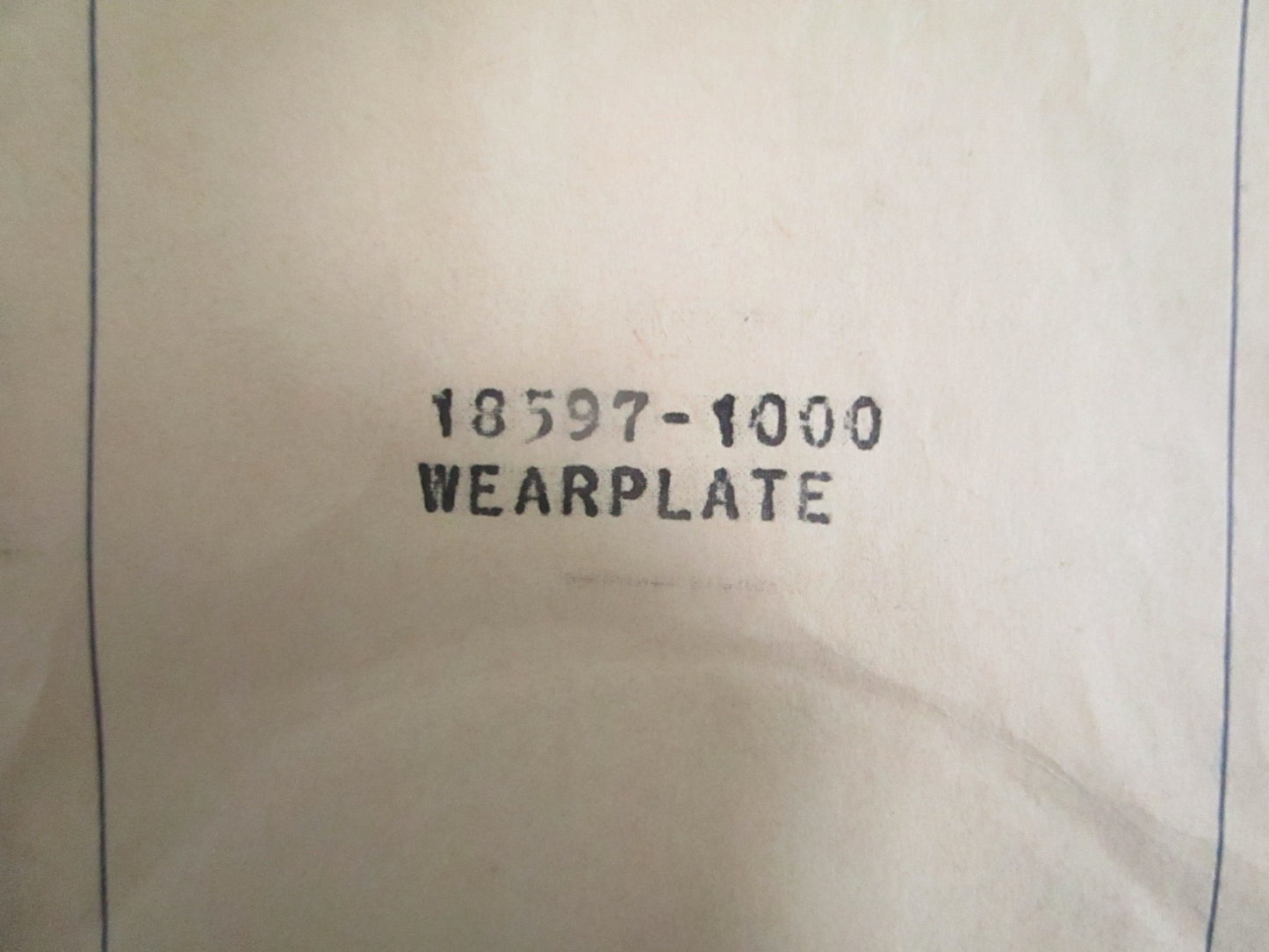 NEW OEM 18597-0000 Jabsco Wear Plate 0820