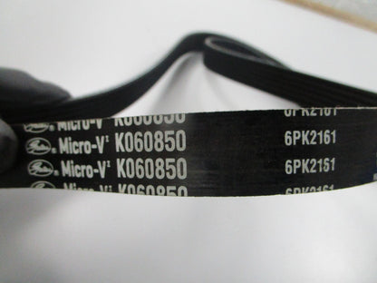 NEW K060850 Gates Micro-V Serpentine Belt 0810