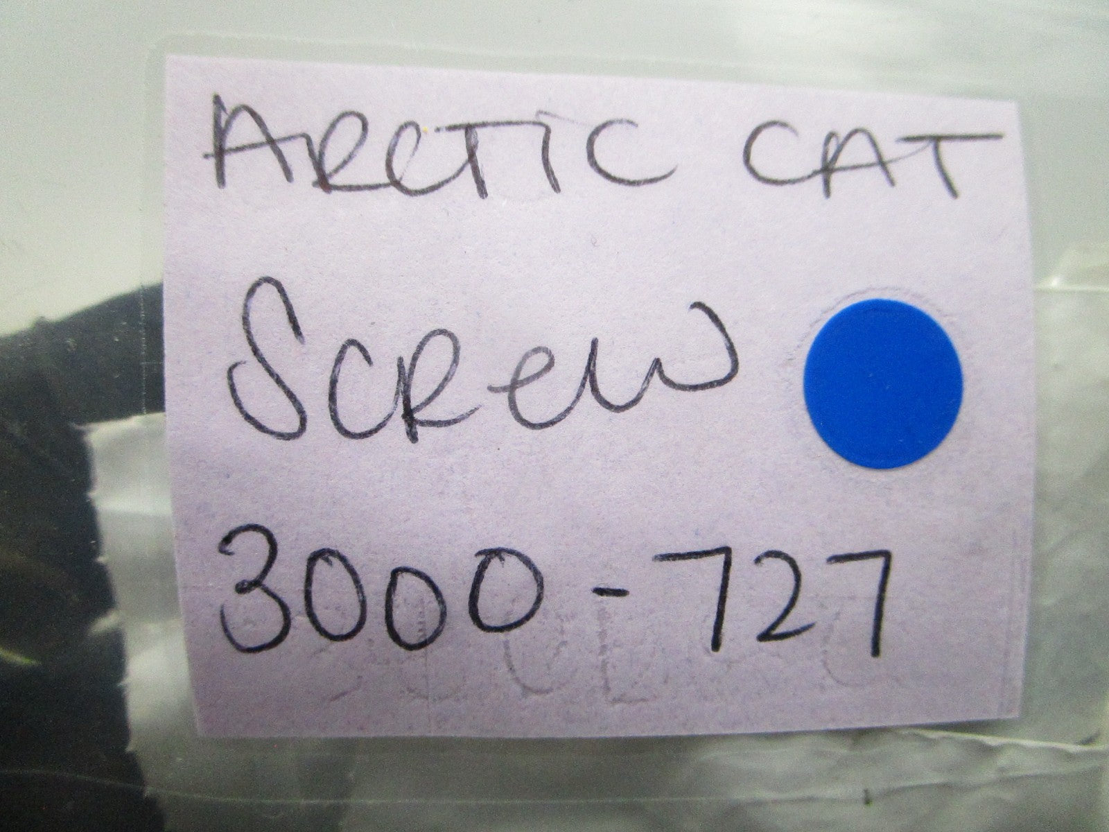 *NEW OEM* (LOT OF 3) 0720 Arctic Cat Screw 3000-727