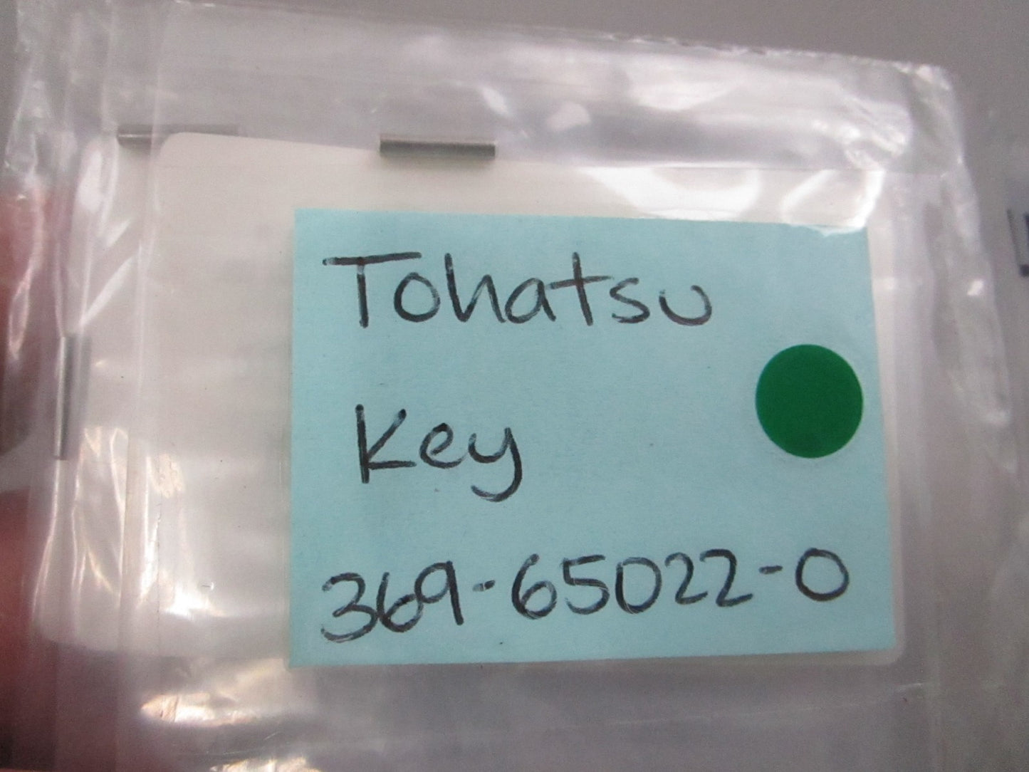 NEW OEM (LOT OF 4) 369-65022-0 369650220 Tohatsu Key 0810