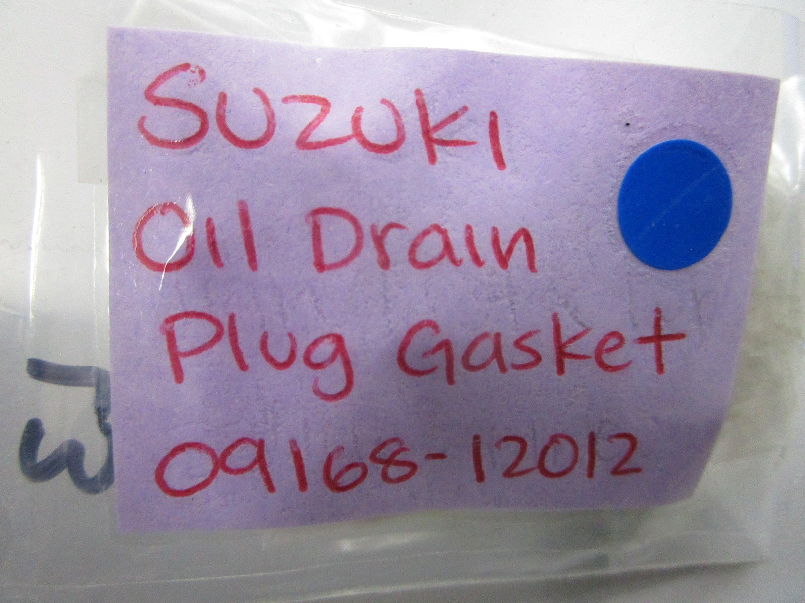 *NEW OEM* (LOT OF 3) 0810 Suzuki Oil Drain Plug Gasket 09168-12012