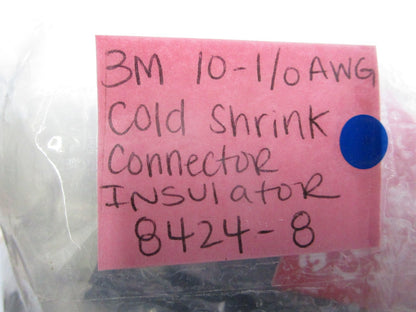 *NEW* 0810 3M 10-1/0 AWG Cold Shrink Connector Insulator 8424-8