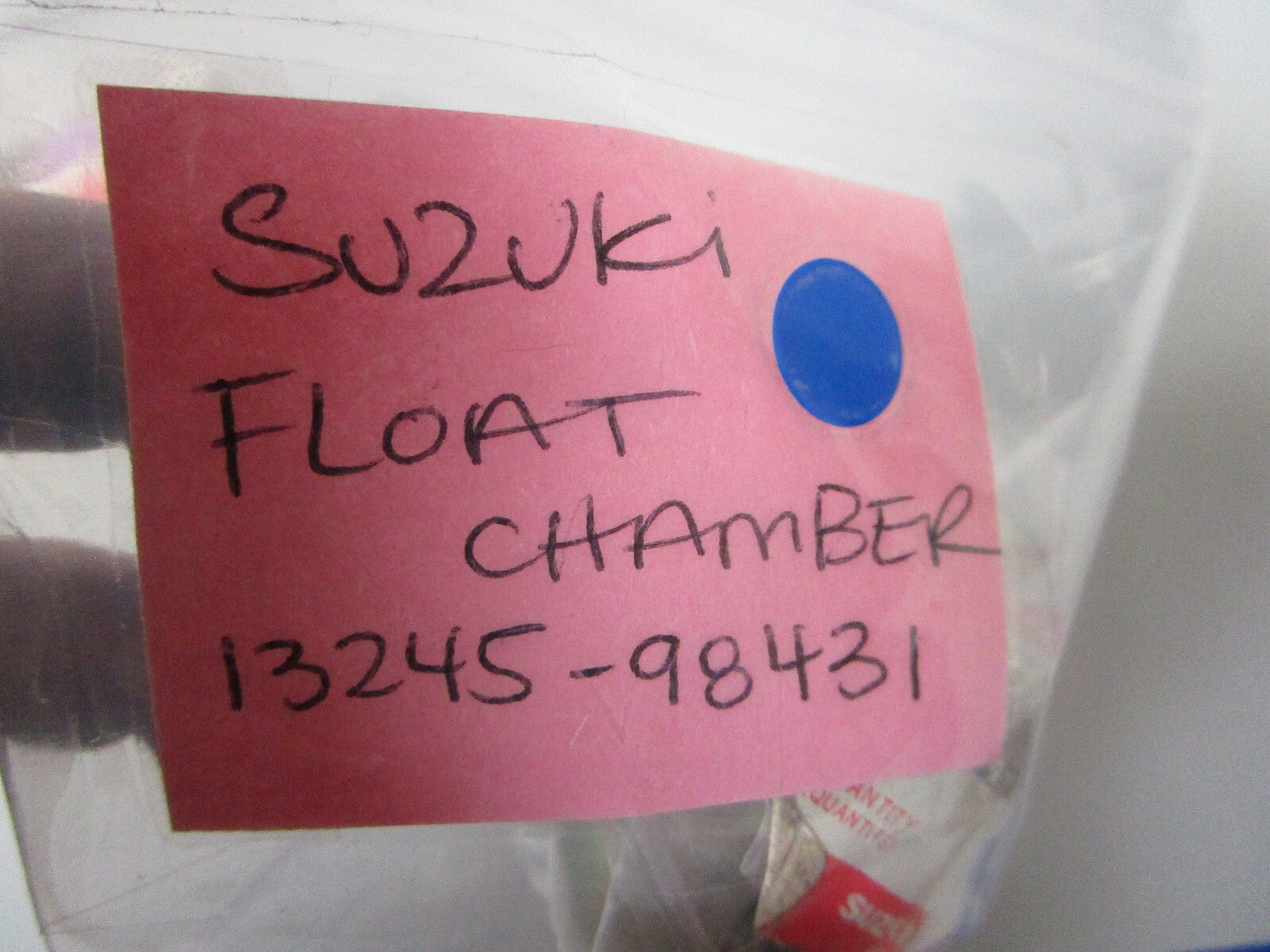 *NEW OEM* 0720 Suzuki Float Chamber 13245-98431
