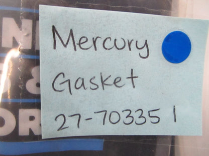 *NEW OEM* (LOT OF 2) 0810 Mercury Quicksilver Gasket 27-70335 1