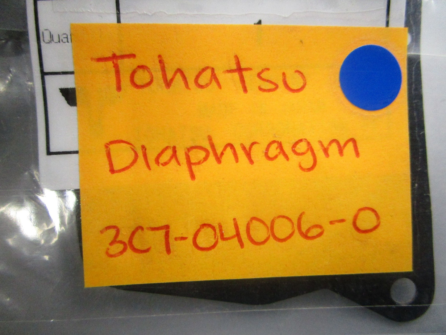 NEW OEM 3C7-04006-0 3C7040060 Tohatsu Diaphragm 0810