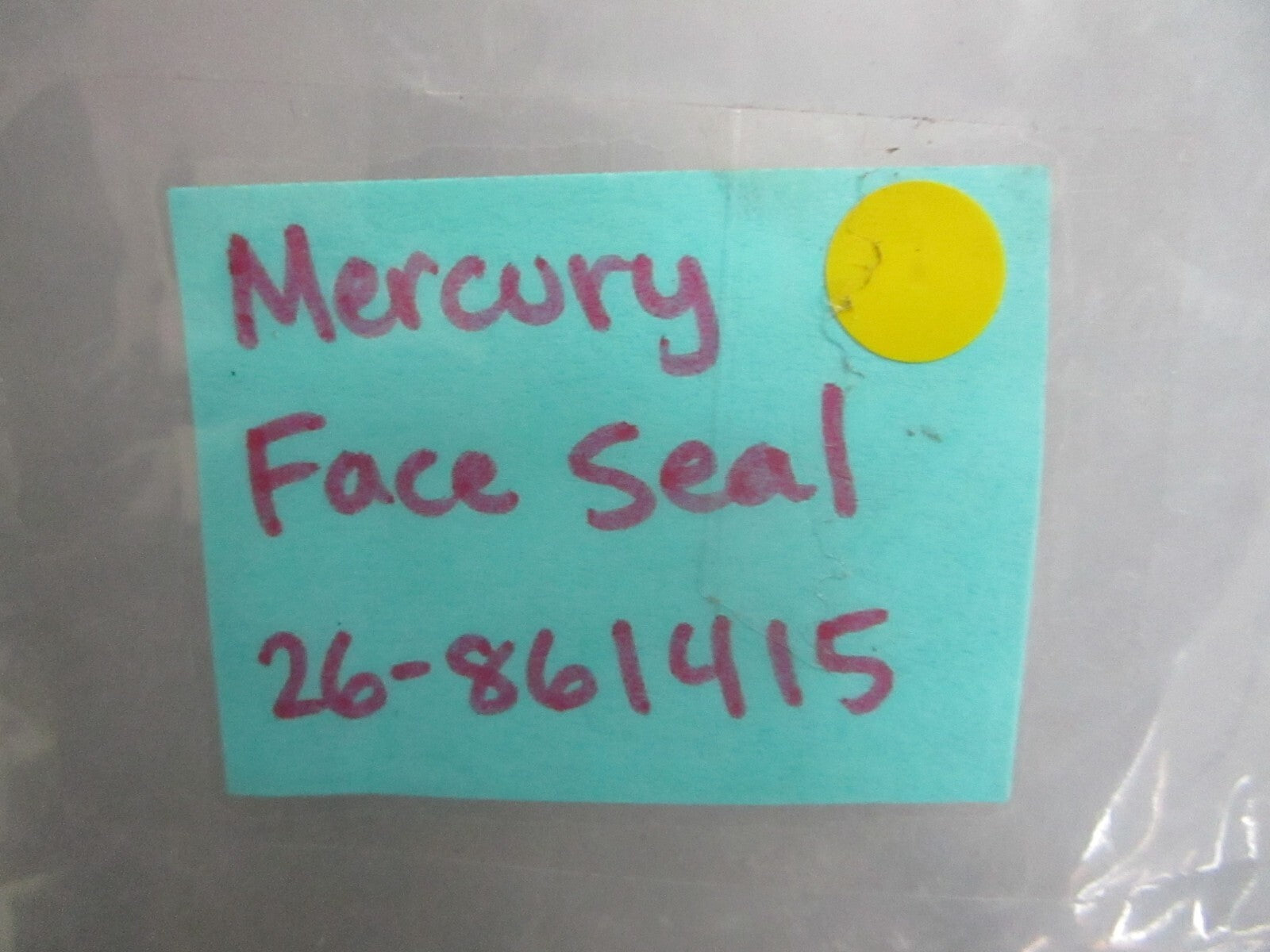 *NEW OEM* 0810 Mercury Quicksilver Face Seal 26-861415