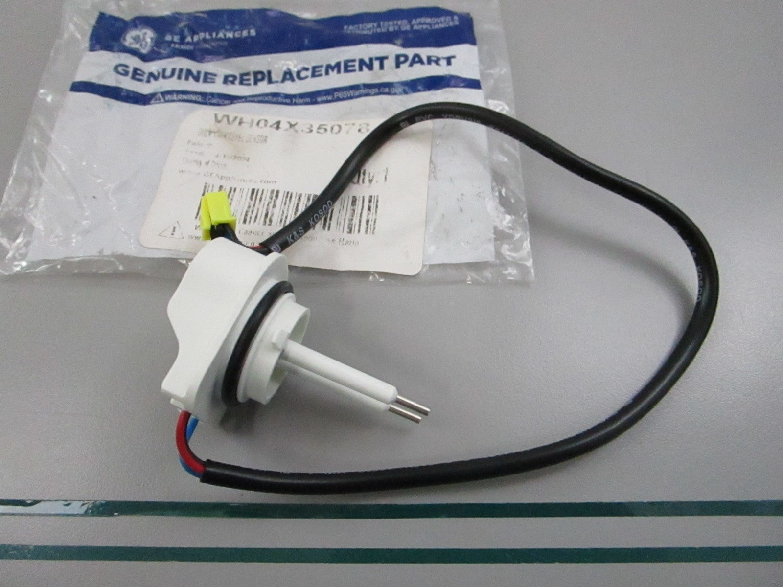 GE NEW OEM Washer Bulk Tank Lever Sensor WH04X35078 SmartDispense NOS 0810