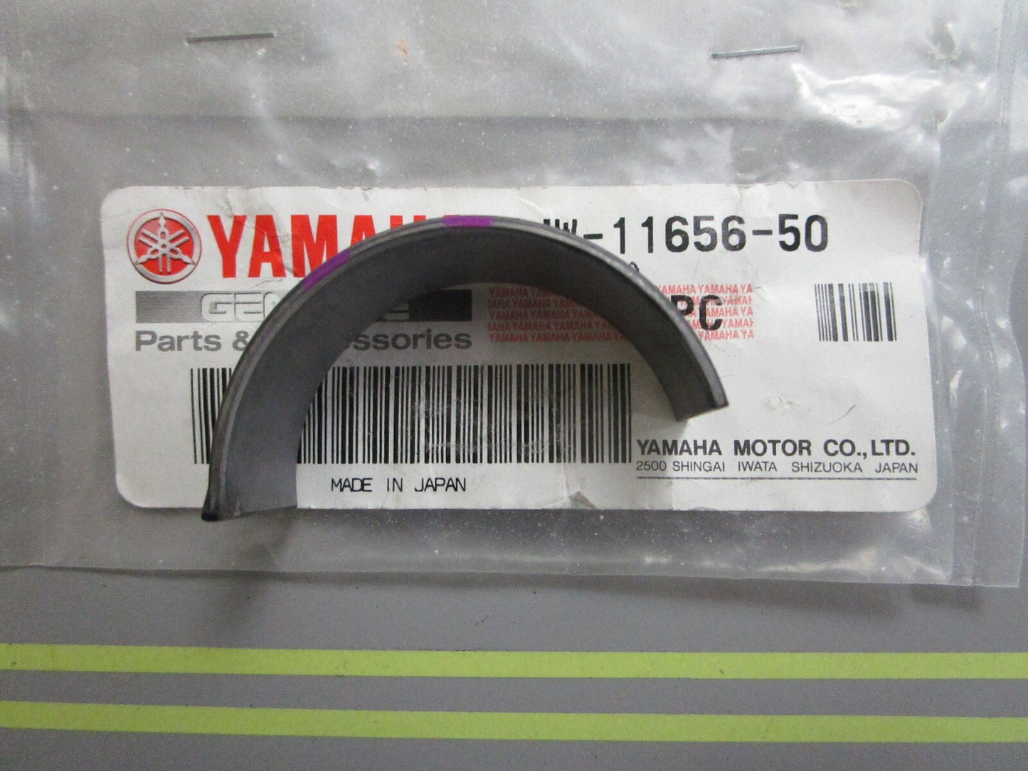 *NEW OEM* 0810 Yamaha Connecting Rod Plane Bearing 5JW-11656-50-00
