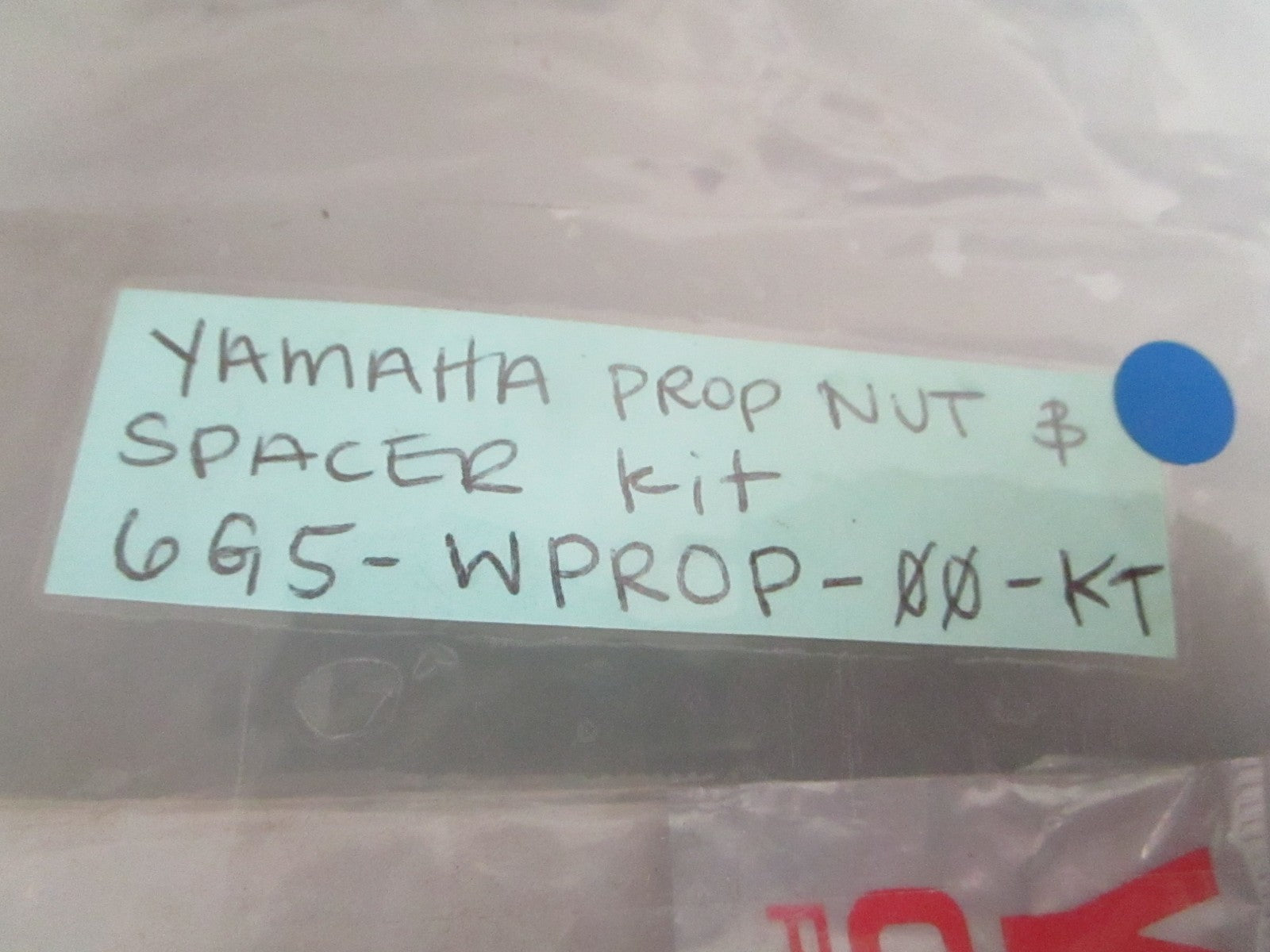 *NEW OEM* 0720 Yamaha Prop Nut & Spacer Kit 6G5-WPROP-00-KT