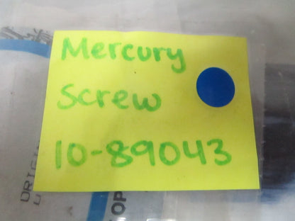 *NEW OEM* (LOT OF 2) 0810 Mercury Quicksilver Screw 10-89043